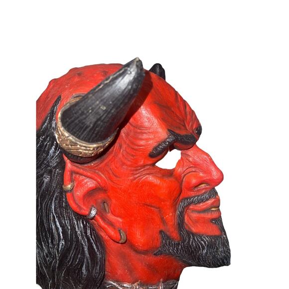 Unholy Overlord Face Mask Illusions Devil Fancy Dress Up Halloween Costume - Picture 7 of 9